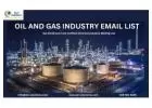 Avail customized  OIL AND GAS INDUSTRY EMAIL LIST across USA-UK