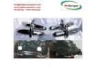 Saab 92 (1949-1951) and Saab 92B (1952-1956) bumpers by stainless steel