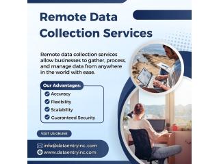Best Remote Data Collection Services in India Best Remote Data Collection Services in India