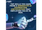 Top 5 Benefits of Earning a Certification in Generative AI in Software Development.