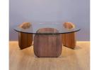 Fletcher Coffee Table with glass top
