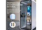 Single Office Pod - Diamond-Frame Soundproof Booth with 35dB Isolation