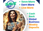 Save Money. Earn Daily. Join Free! Save Money. Earn Daily. Join Free!
