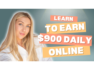 Earn $900 Daily: All You Need Is 2 Hours & a WiFi Connection Earn $900 Daily: All You Need Is 2 Hours & a WiFi Connection