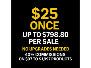 Skip the Upgrades, Still Earn $798.80 Per Sale Skip the Upgrades, Still Earn $798.80 Per Sale