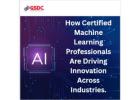 How Certified Machine Learning Professionals Are Driving Innovation Across Industries.