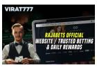 Rajabets Official Website | Trusted Betting & Daily Rewards
