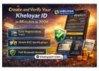 Create and verify your Kheloyar ID in just a few minutes by 2026.