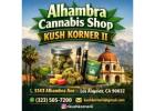 Alhambra cannabis shop for Legal Cannabis Products at Kush Korner II