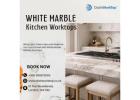 White Marble Kitchen Worktops in London | +44 020 83685555 | DialAWorkTop