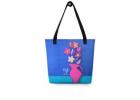 Duct Tape Flowers Tote Bag