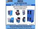 CNC Tool Carts with High Load Capacity and Modular Storage Design