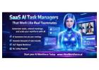 SaaS AI task manager improving workflow automation team collaboration and intelligent business produ