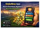 Stakenow App: Download, Register & Earn Online | Full Guide