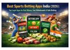 Best Sports Betting Apps India 2026 | Top Betting Apps – Stakenow