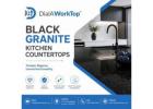 Kitchen Worktop Black Granite | +44 020 83685555 | DialAWorkTop