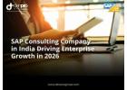 SAP Consulting Company in India for Seamless SAP Migration