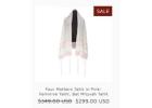 Celebrate The Spiritual Journey with Girls Tallit from Galilee Silks!
