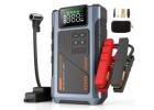 6000A Jump Starter Power Pack with 150PSI Air Compressor