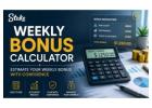 Weekly Bonus Calculator: Estimate Your Weekly Bonus
