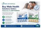 Buy Male Health Solutions Online | Medicines For ED Problems