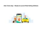 Uber Clone App – Ready-to-Launch Ride-Hailing Software