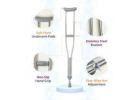 Buy Adjustable Aluminum Walking Crutches at Snug360