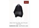 Elevate Your Prayer Experience with a Sophisticated Black Tallit from Galilee Silks!