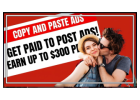 Get Paid To Copy & Paste Ads