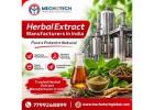 Herbal Extract Manufacturers In India | Mecho Tech