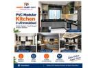 PVC Modular Kitchen in Ahmedabad | Waterproof Cabinets