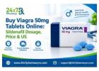 Buy Viagra 50mg Tablets Online: Sildenafil Dosage, Price & US