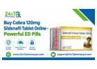 Buy Cobra 120mg Sildenafil Tablet Online - Powerful ED Pills