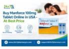 Buy Manforce 100mg Tablet Online in USA - At Best Price