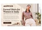 Formal Shirts for Women in India, Office Button-Down & Fitted Styles | Midweek