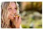 Natural beeswax lip balm