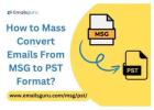 EmailsGuru MSG to PST Converter
