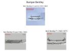 Bentley S1 and S2 (1955 to 1962) / Bentley S3 (1962 to 1965) / Bentley T1 (1965 to 1977) bumpers cla